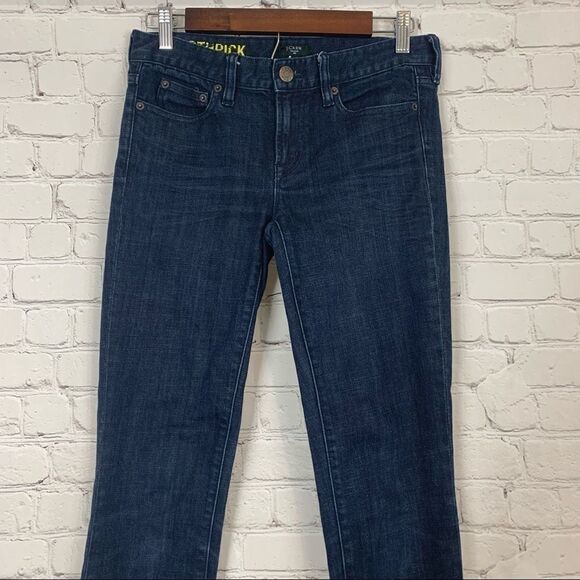 J Crew Factory Tooth Pick Dark Wash Skinny size 27 - Picture 3 of 10